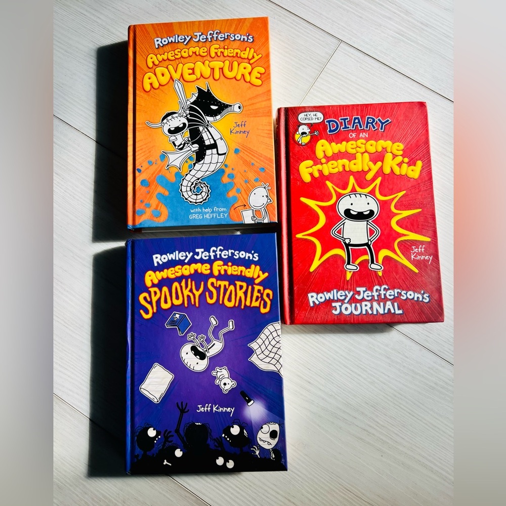Rowley Jefferson's Diary of an Awesome Friendly Kid, Adventure & Spooky Stories
